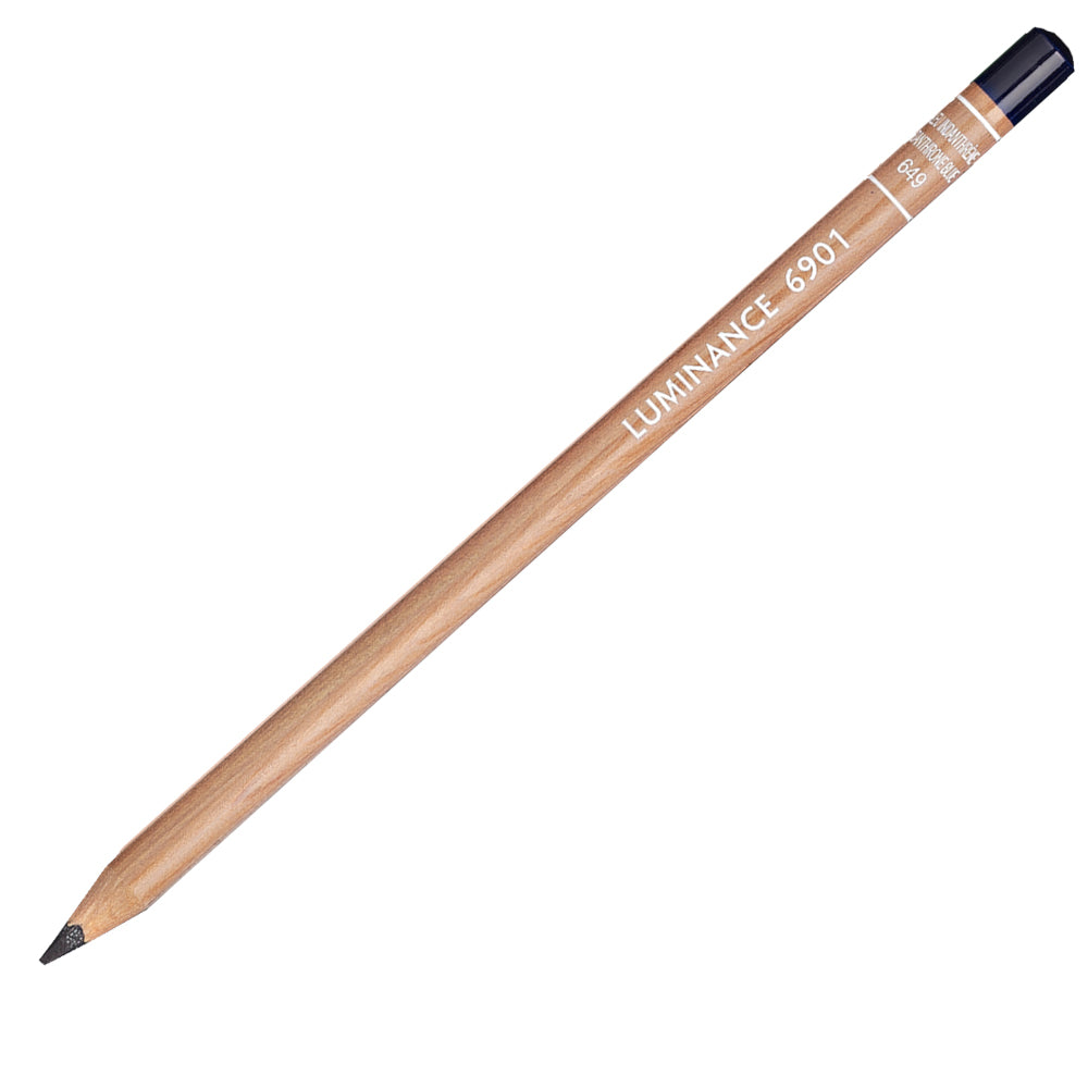 Lápis de Cor Caran d'Ache Luminance 649 Indathrone Blue